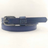 Женский ремень BT.BELT узкий uz15-006 синий