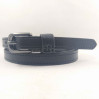 Женский ремень BT.BELT узкий uz15-007 черный